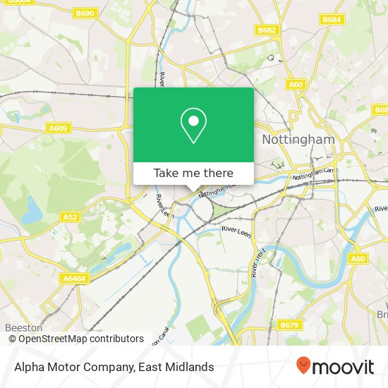 Alpha Motor Company map