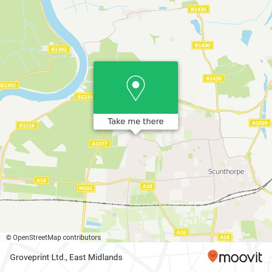 Groveprint Ltd. map