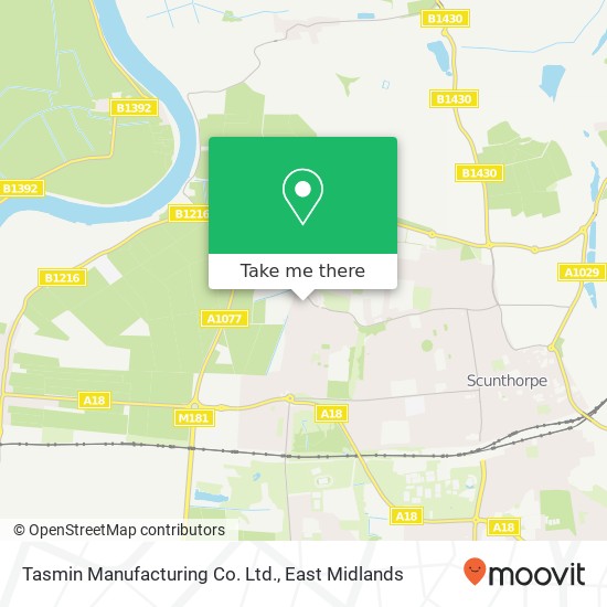 Tasmin Manufacturing Co. Ltd. map