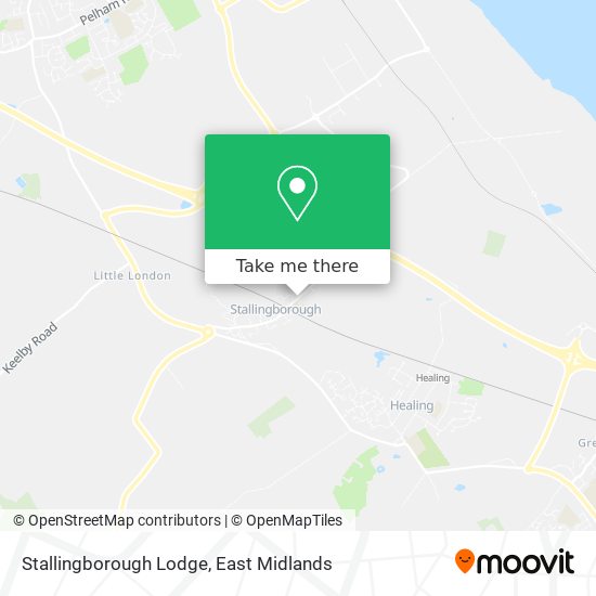 Stallingborough Lodge map