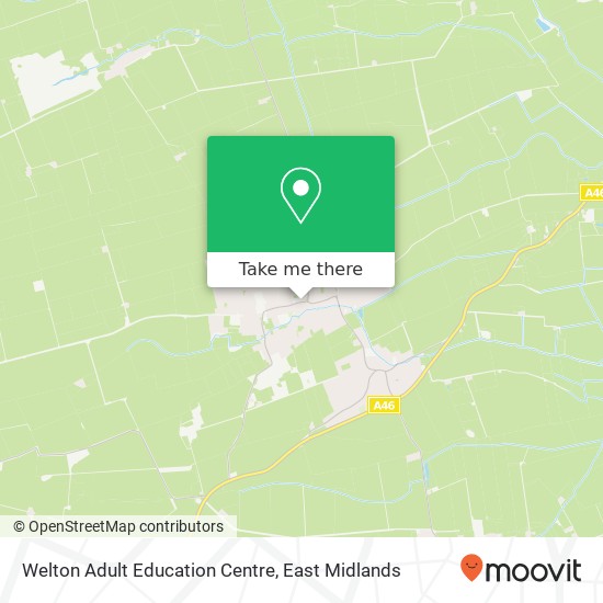 Welton Adult Education Centre map