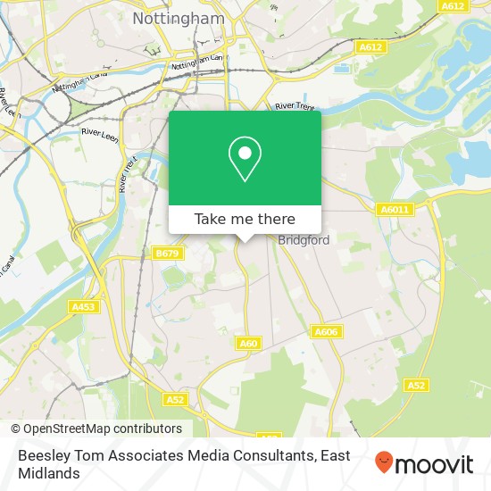 Beesley Tom Associates Media Consultants map