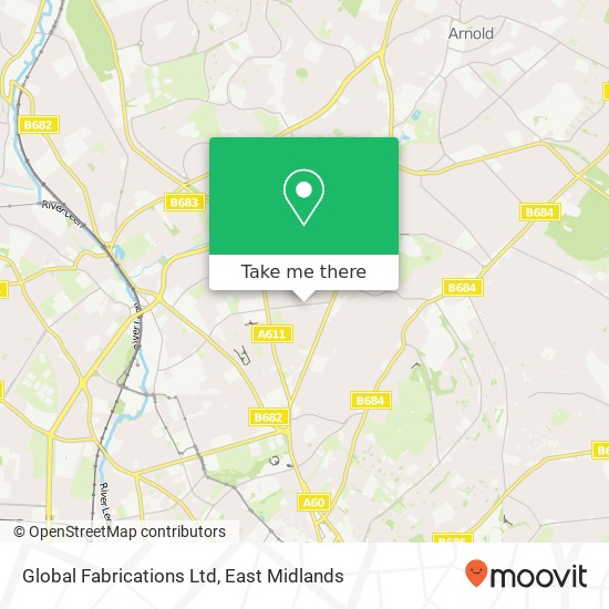 Global Fabrications Ltd map