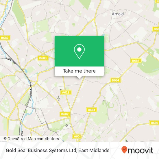 Gold Seal Business Systems Ltd map