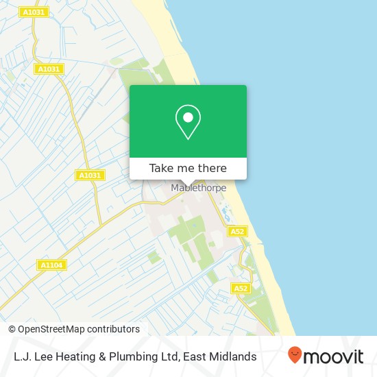 L.J. Lee Heating & Plumbing Ltd map