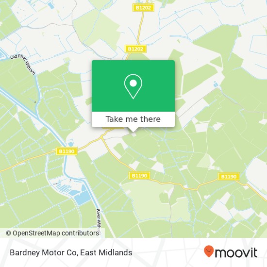 Bardney Motor Co map