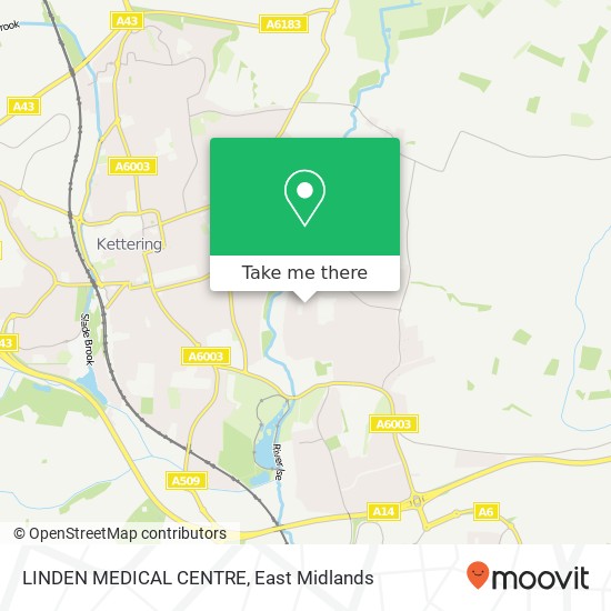 LINDEN MEDICAL CENTRE map