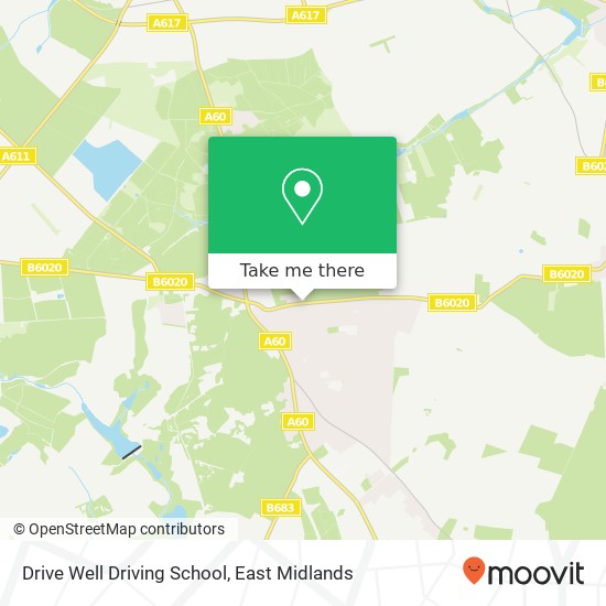 Drive Well Driving School map