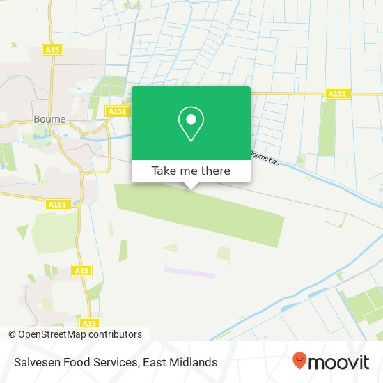 Salvesen Food Services map