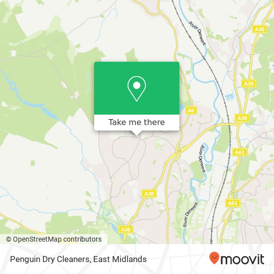 Penguin Dry Cleaners map