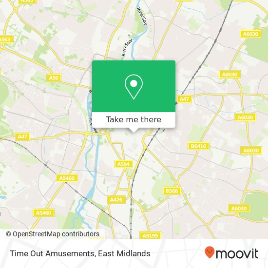 Time Out Amusements map
