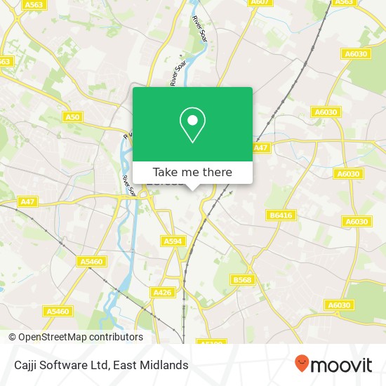 Cajji Software Ltd map