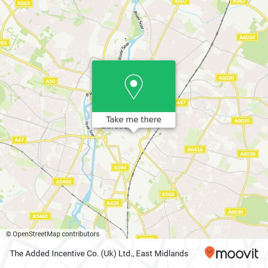 The Added Incentive Co. (Uk) Ltd. map