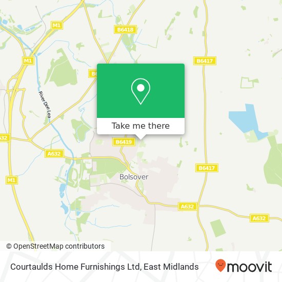 Courtaulds Home Furnishings Ltd map