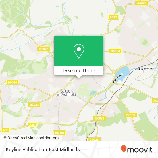 Keyline Publication map