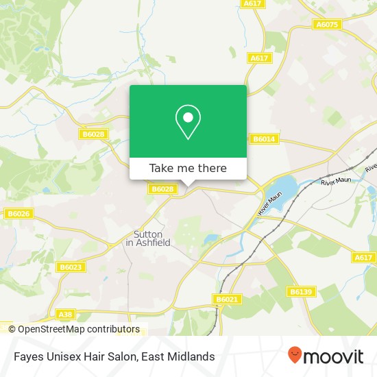 Fayes Unisex Hair Salon map