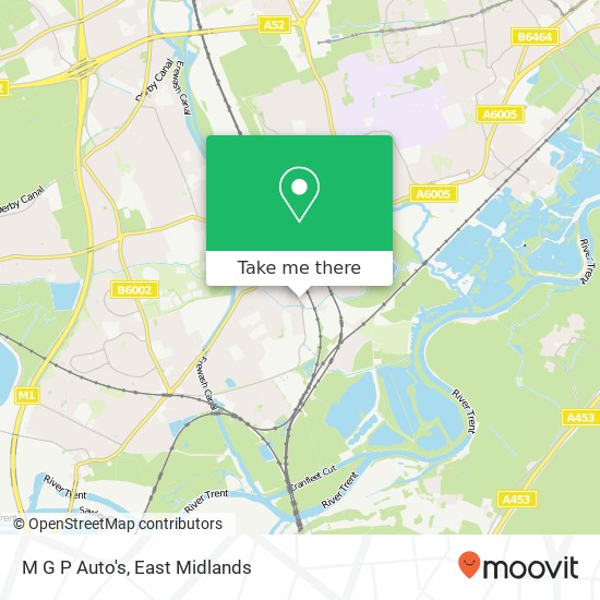 M G P Auto's map