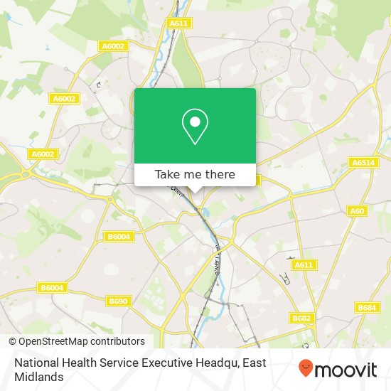National Health Service Executive Headqu map