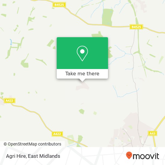 Agri Hire map