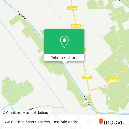 Walnut Business Services map