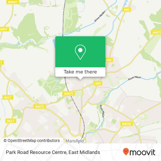 Park Road Resource Centre map