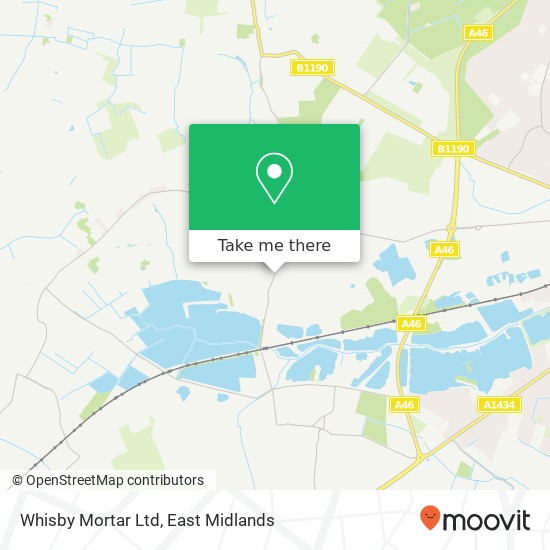 Whisby Mortar Ltd map