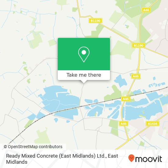 Ready Mixed Concrete (East Midlands) Ltd. map