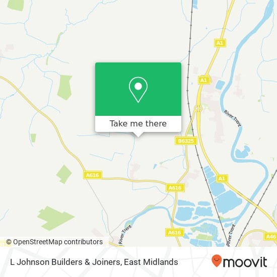 L Johnson Builders & Joiners map