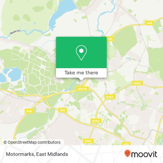 Motormarks map
