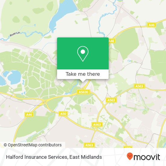 Halford Insurance Services map