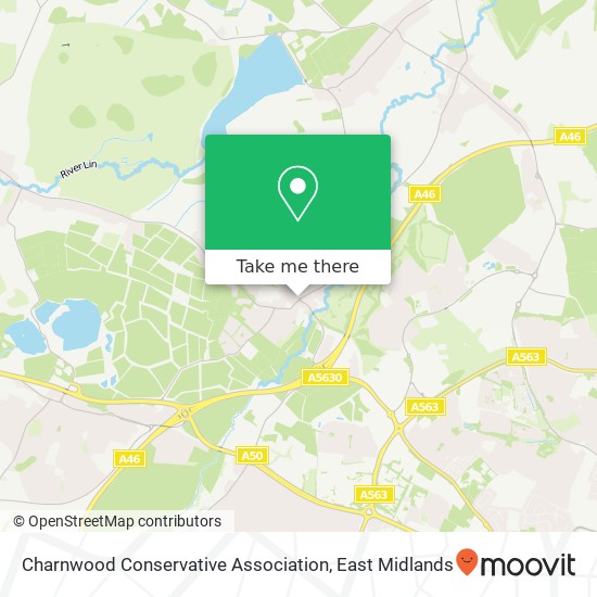 Charnwood Conservative Association map