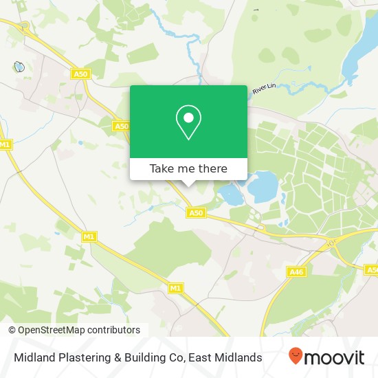 Midland Plastering & Building Co map
