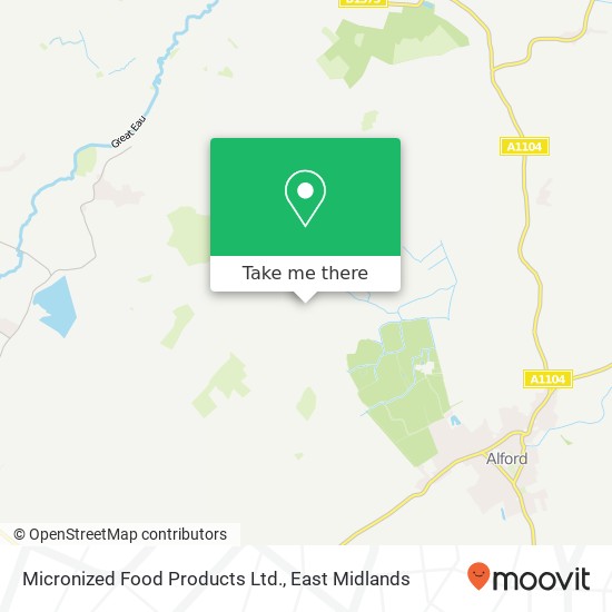Micronized Food Products Ltd. map