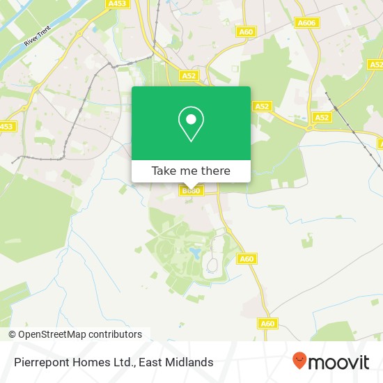 Pierrepont Homes Ltd. map