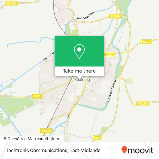 Techtronic Communications map