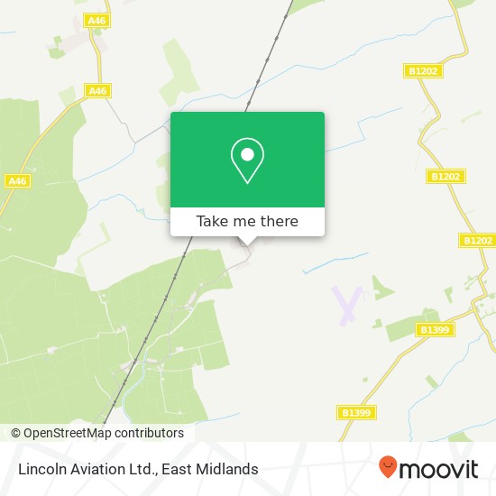Lincoln Aviation Ltd. map