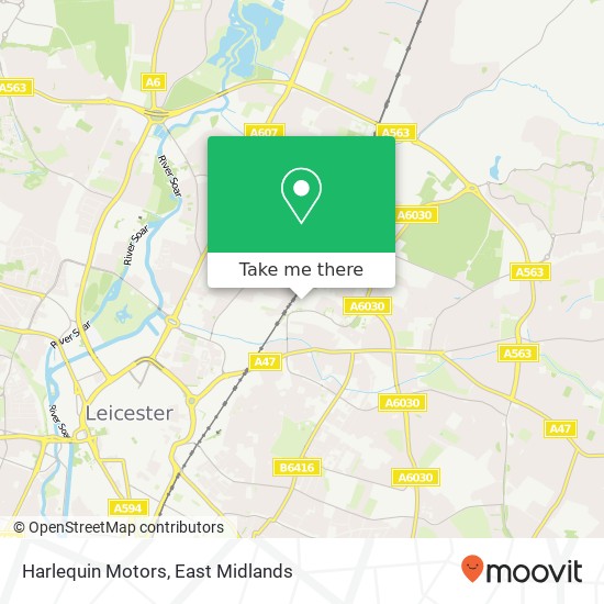 Harlequin Motors map