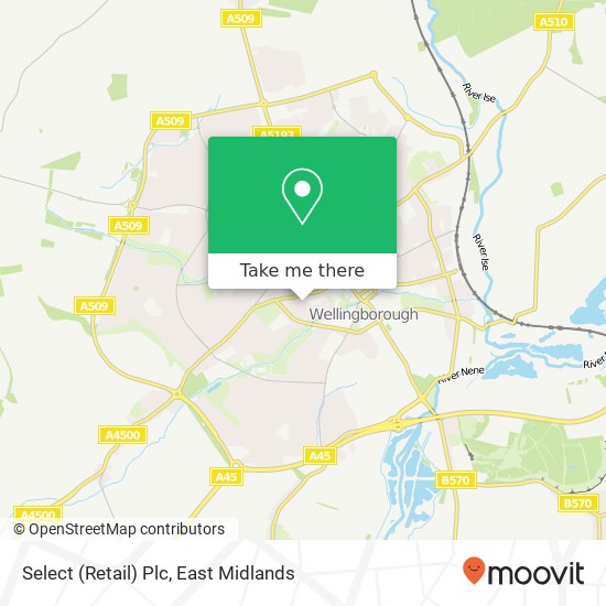Select (Retail) Plc map