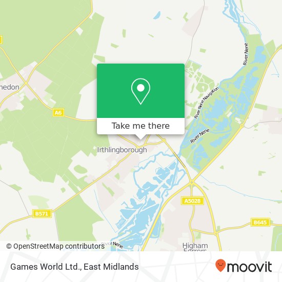 Games World Ltd. map