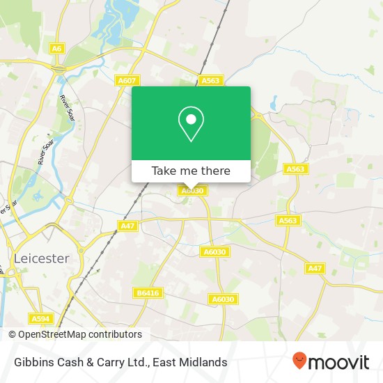 Gibbins Cash & Carry Ltd. map