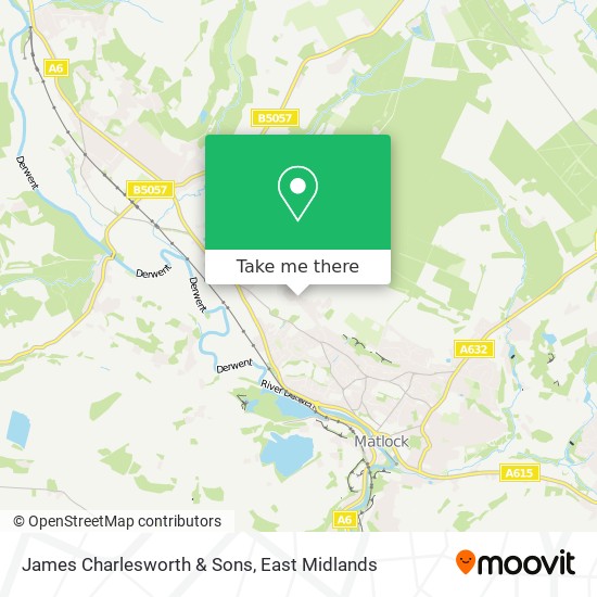 James Charlesworth & Sons map