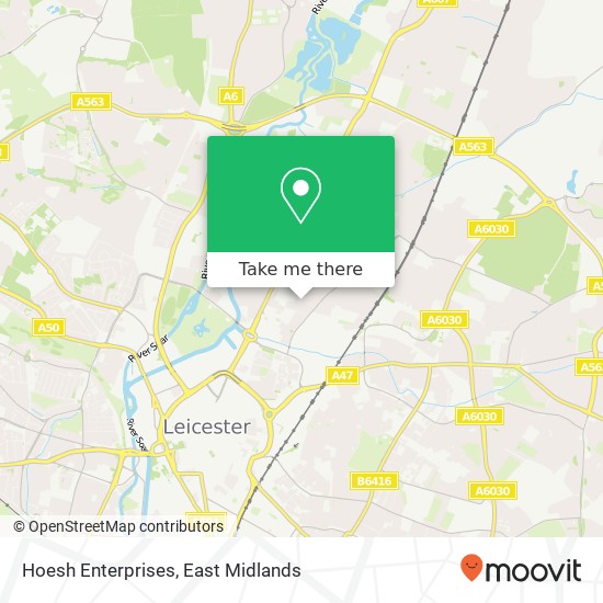 Hoesh Enterprises map