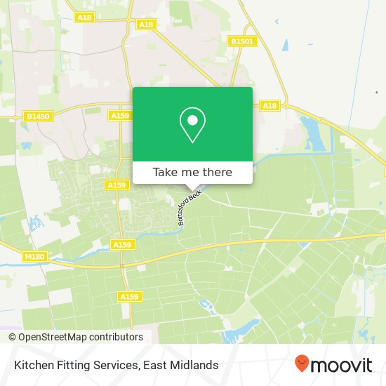 Kitchen Fitting Services map