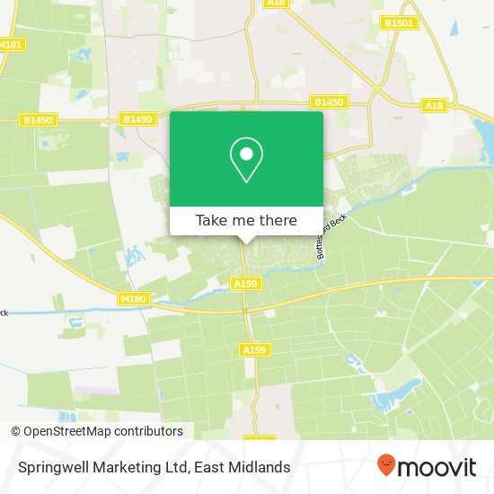 Springwell Marketing Ltd map