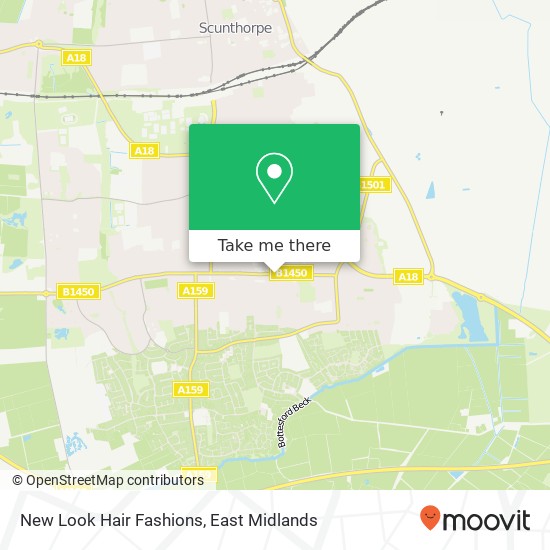 New Look Hair Fashions map