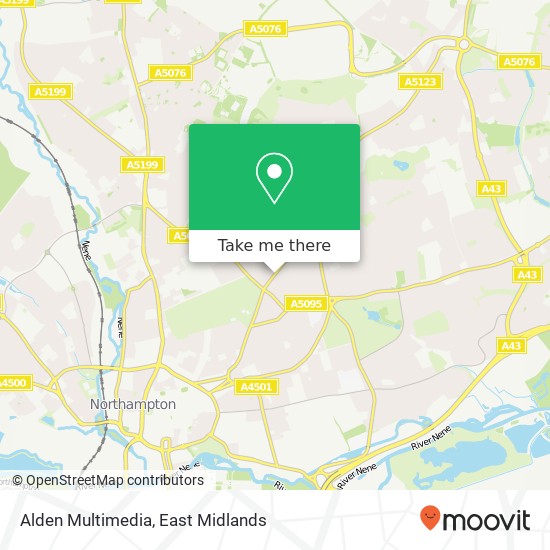 Alden Multimedia map