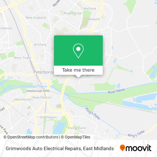 Grimwoods Auto Electrical Repairs map