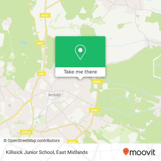 Killisick Junior School map