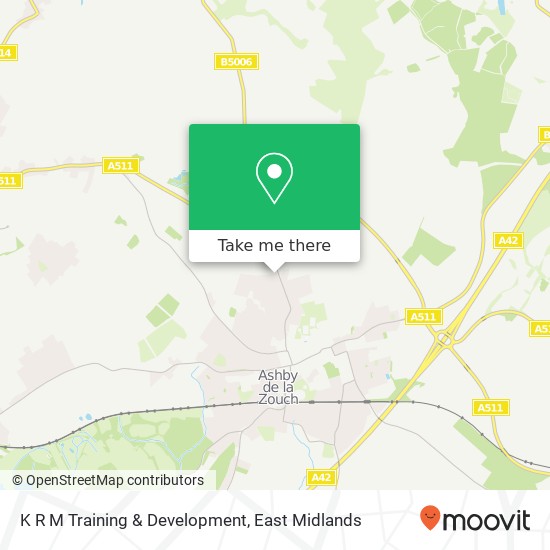 K R M Training & Development map