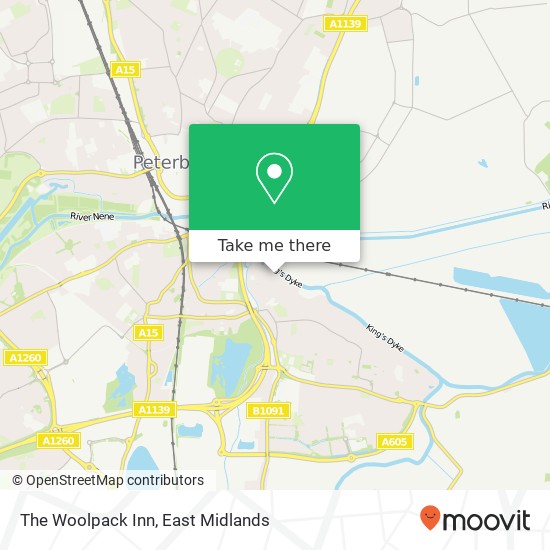 The Woolpack Inn map